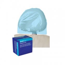 Medibase Headrest Covers - Clear Azure 33cm x 34cm